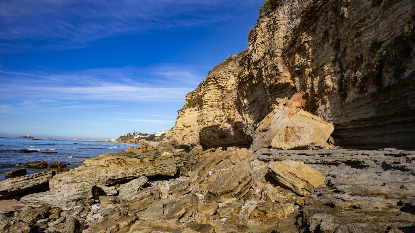 Steilklippen bei Los Caños de Meca