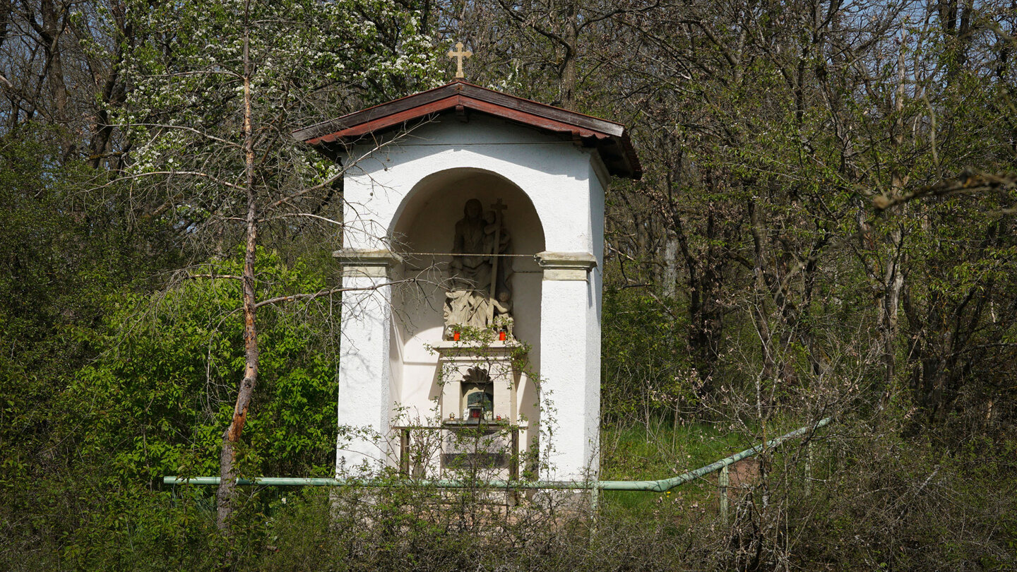 Annabild Kapelle mit Bildstock