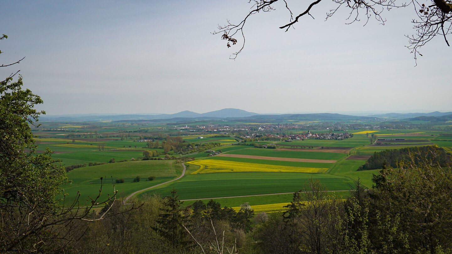 Ausblick Richtung Bad Königshofen