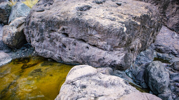 spektakuläre Felsschlucht Barranco del Risco