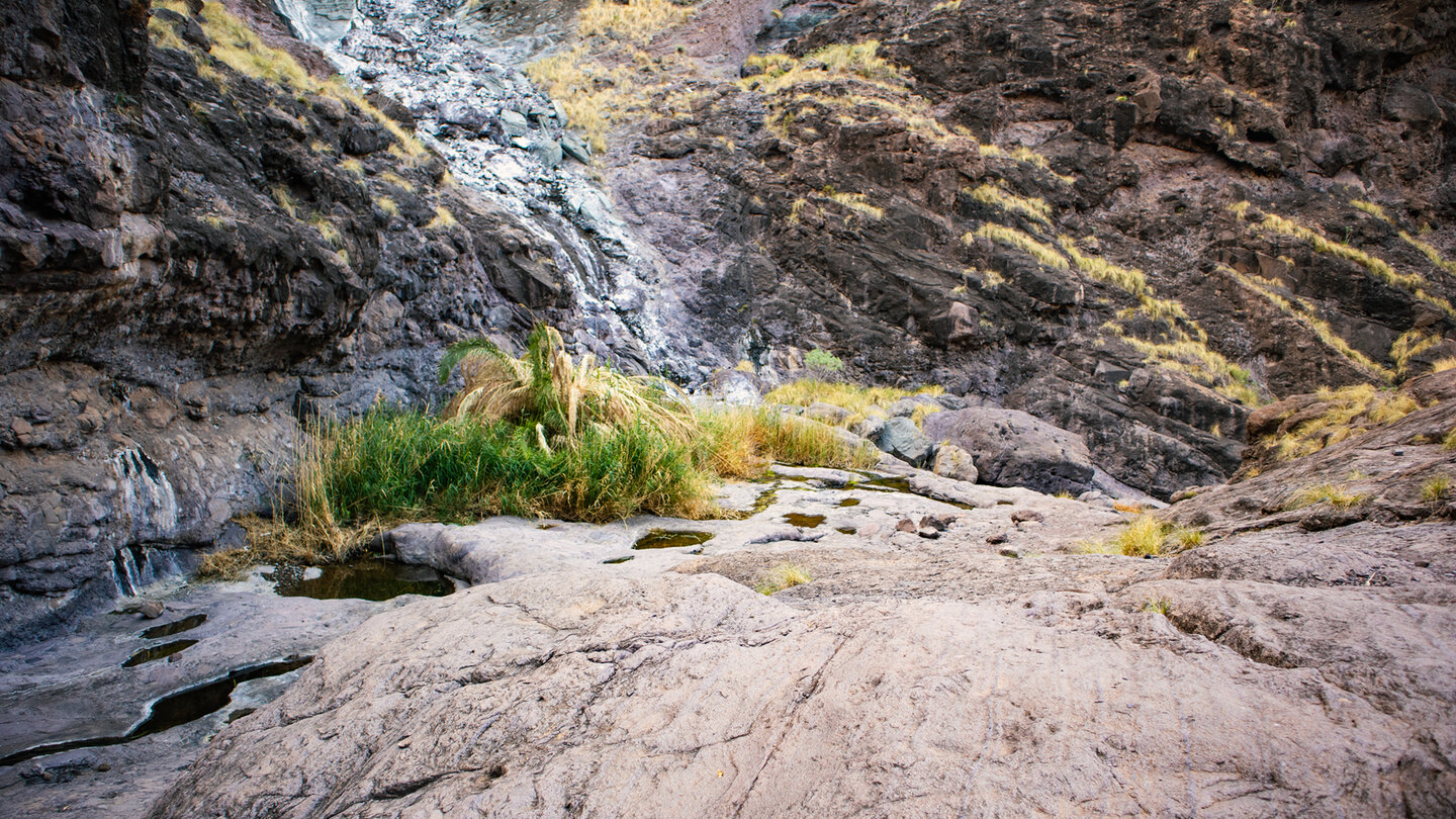 geschliffene Schlucht am Charco Azul