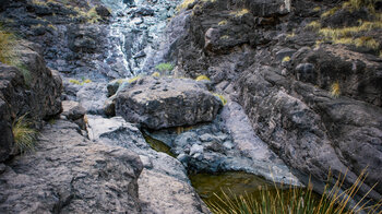 die Wanderroute durch die Felsschlucht Barranco del Risco