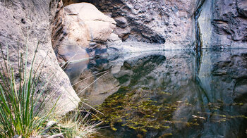 das Wasserbecken Charco Azul