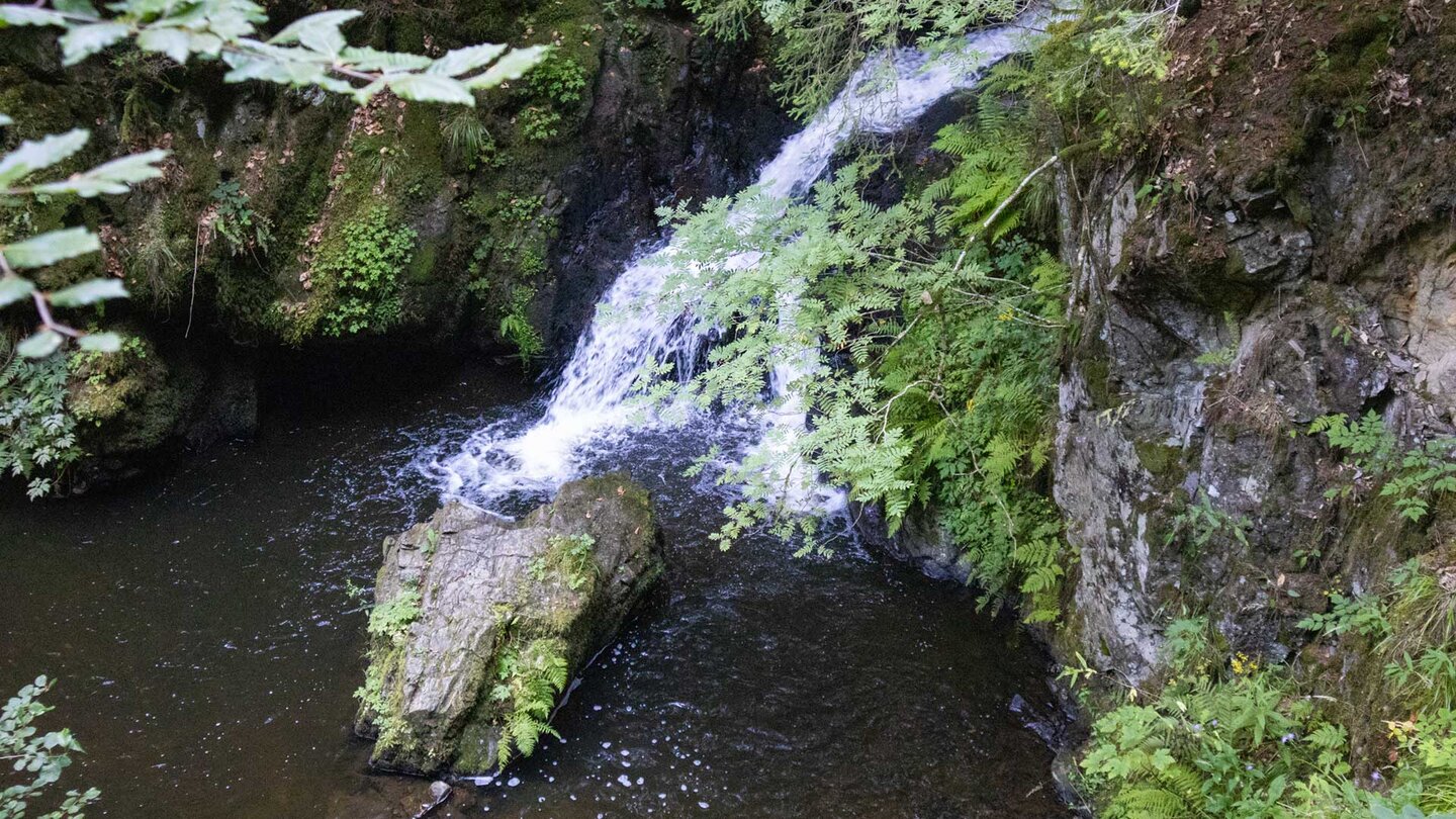 der Kleine Ravenna-Wasserfall