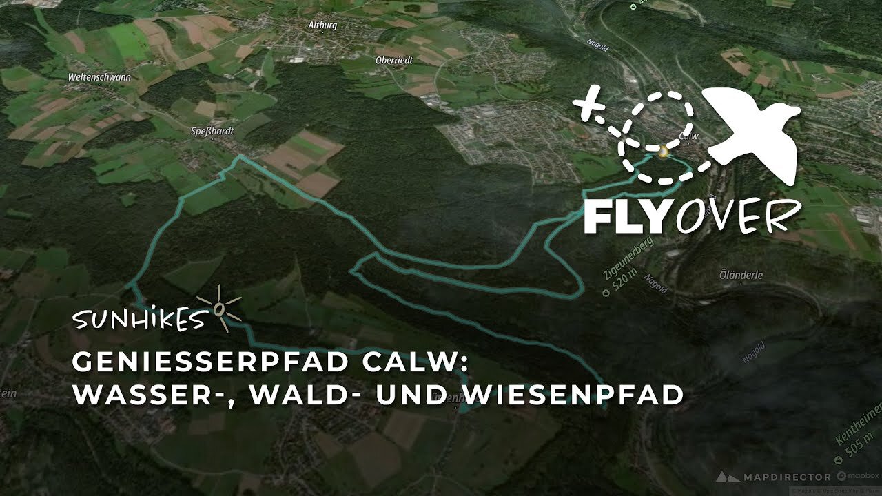 Genießerpfad Calw – Flyover