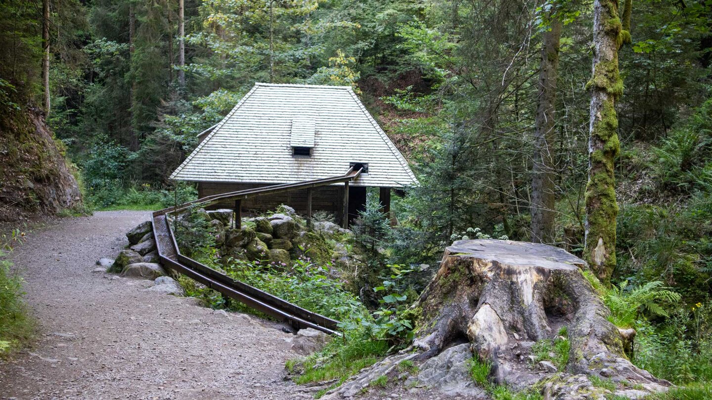 Großjockenmühle in der Ravennaschlucht