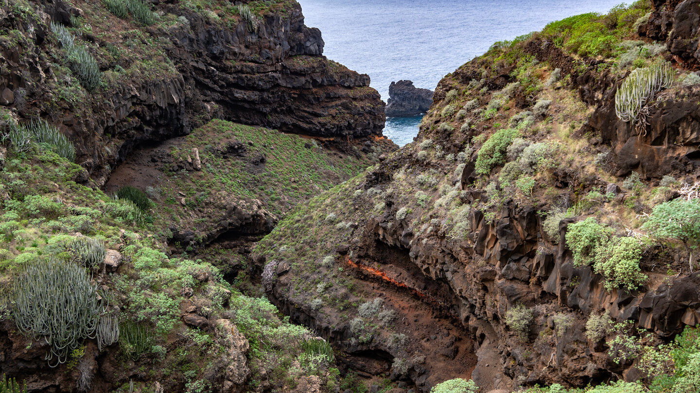 Mündung des Barranco de Franceses