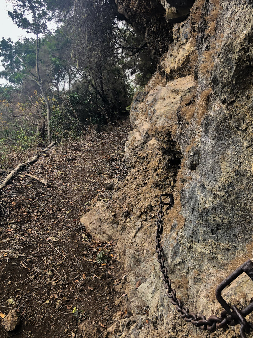 GR 130 beim Barranco Magdalena