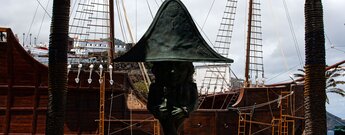 die Nachbildung der Santa Maria am Schiffsmuseum Naval in Santa Cruz de La Palma
