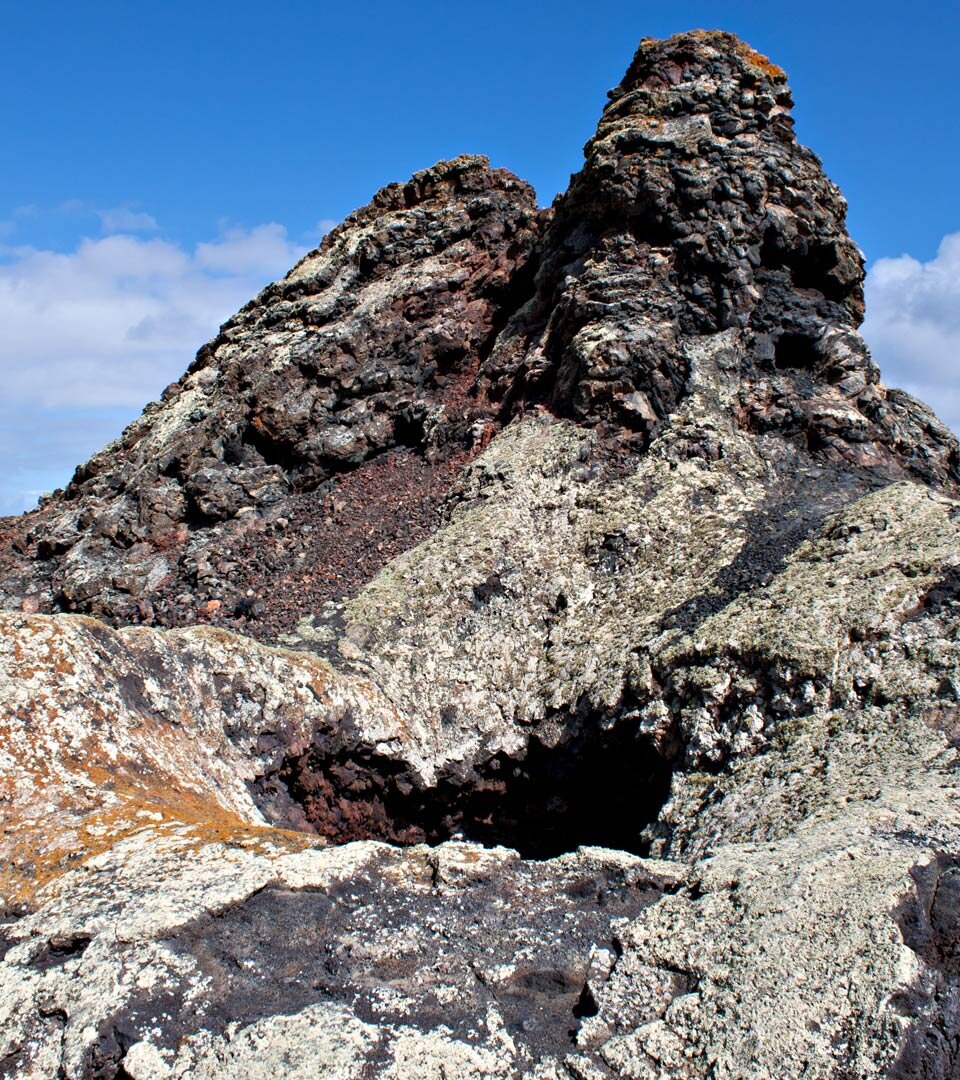 Eruptionsstelle am Montaña de las Nueces