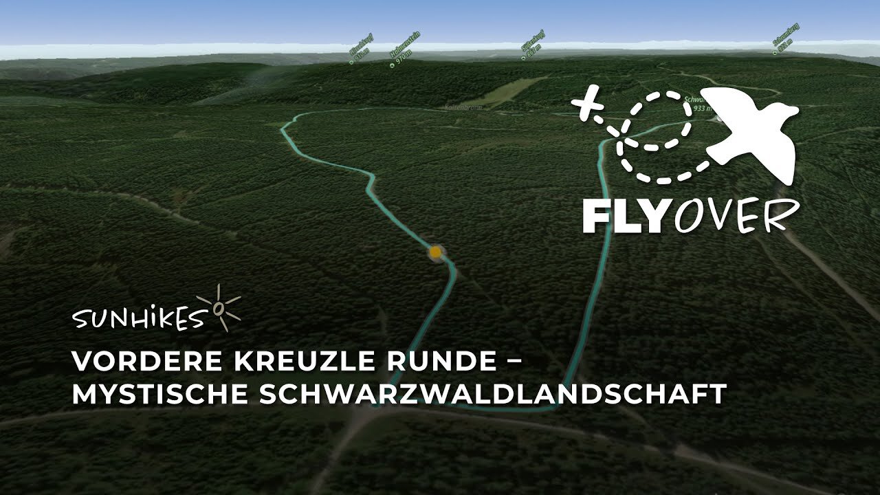 Kaltenbronn Rundweg N° 2 – Vordere Kreuzle-Runde Schwarzwald – Flyover