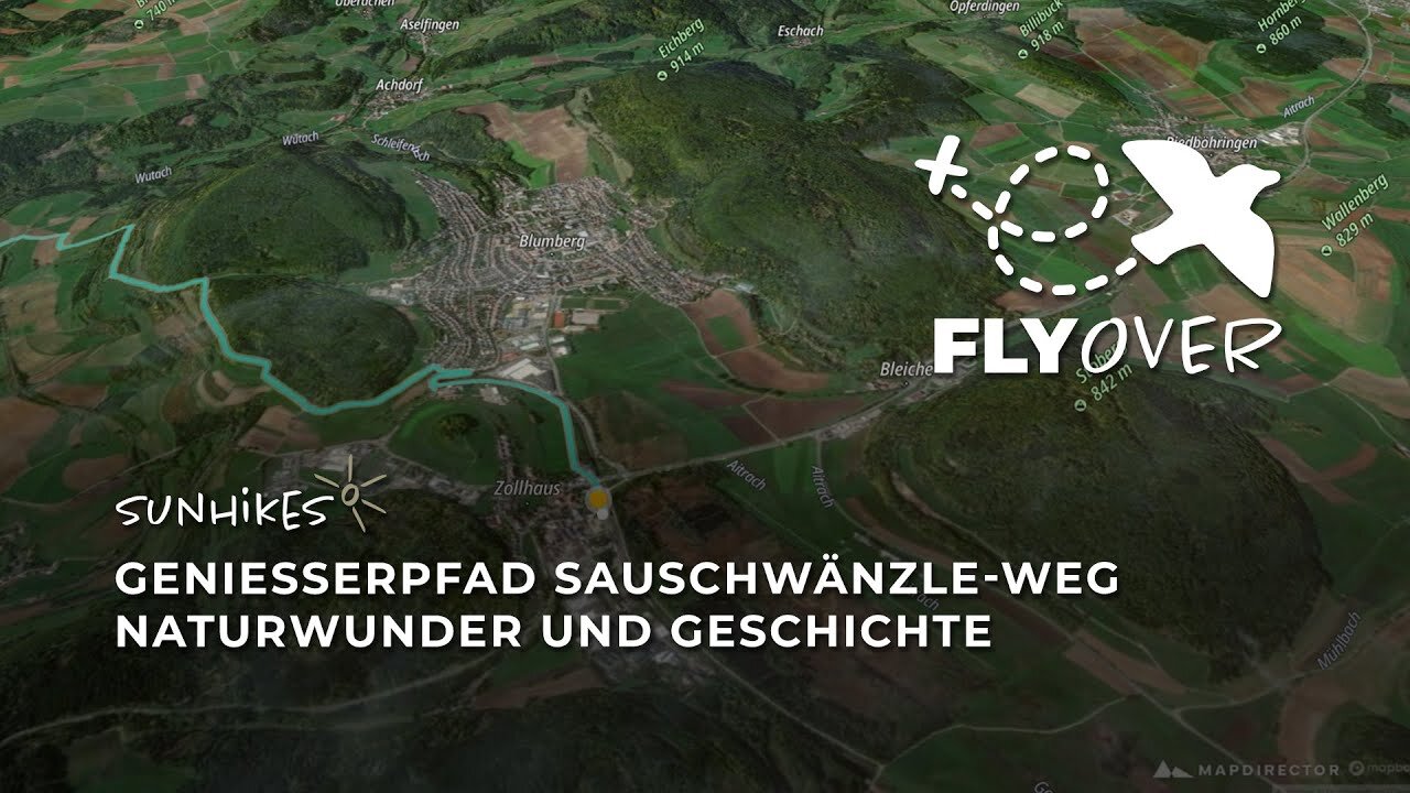 Genießerpfad Sauschwänzle-Weg – Flyover