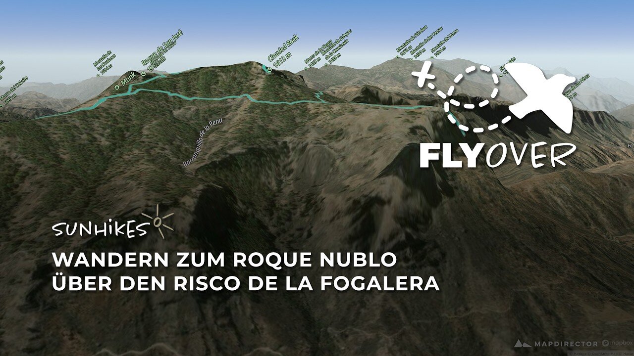 Flyover Video: Auf spektakulären Aussichtspfaden zum Roque Nublo und Risco de la Fogalera