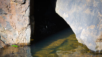 am Mare Aux Joncs Wasserfall