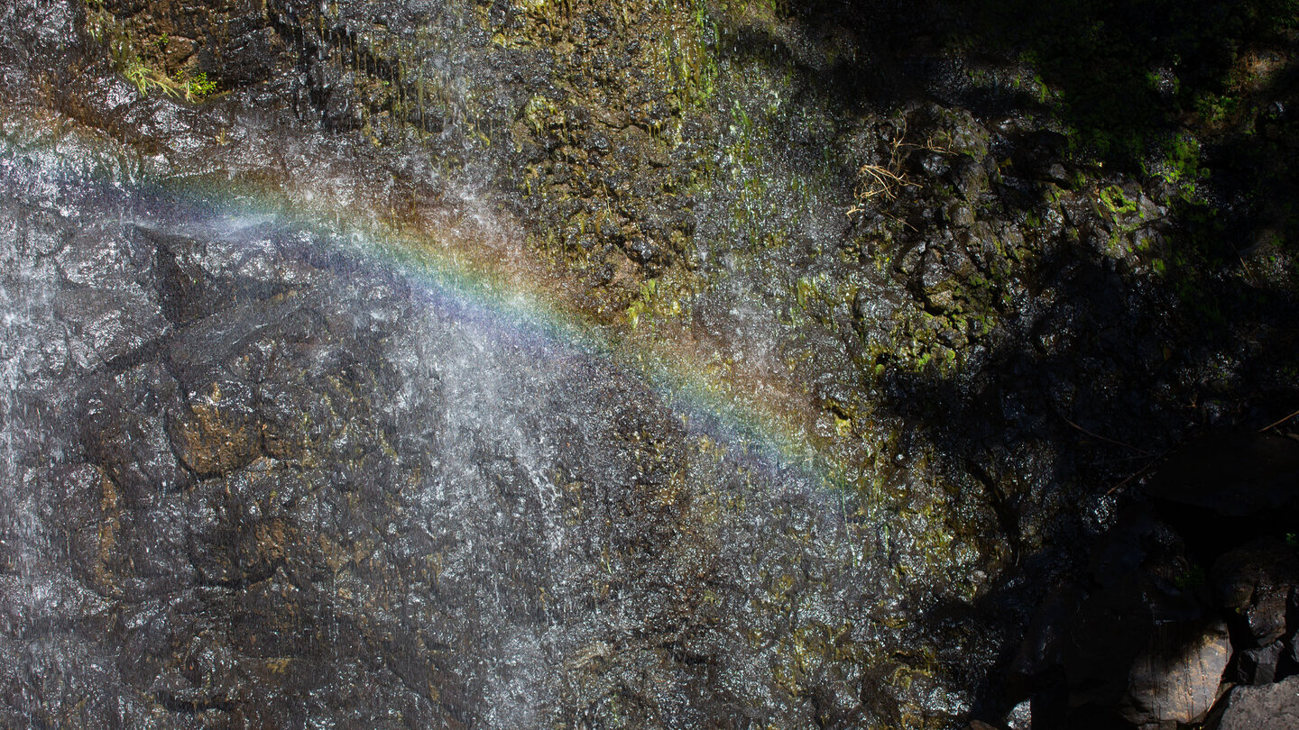 Regenbogen am Mare Aux Joncs Wasserfall Regenbogen am Mare Aux Joncs Wasserfall
