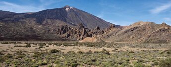 Ausblick auf die weitläufige Ebene Llanos de Ucanca