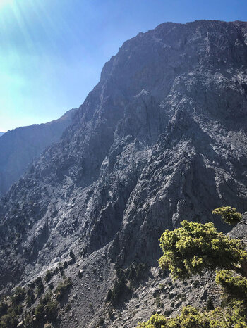 Bergflanke des Gigilos auf Kreta