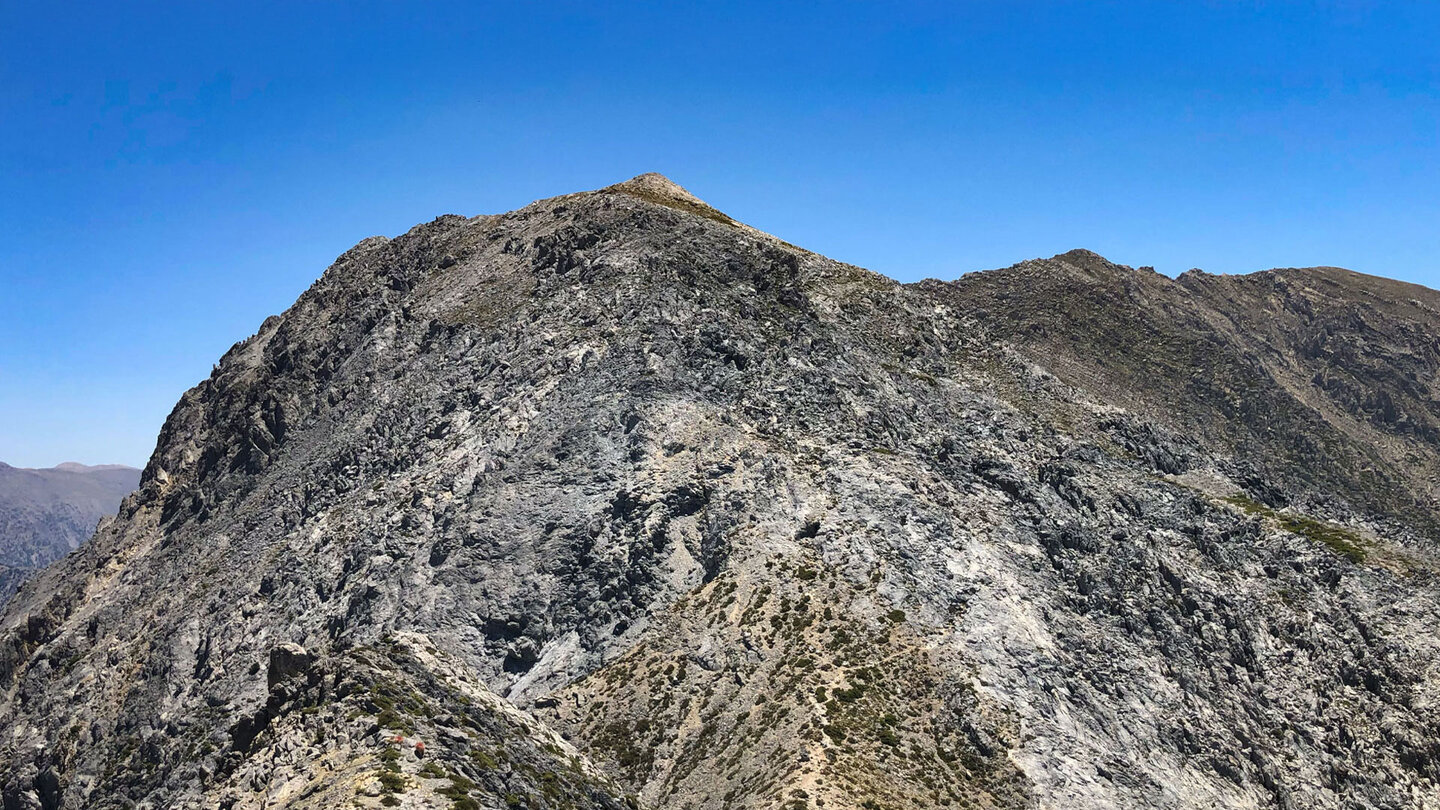 Blick vom Afchenas-Sattel beim Gigilos in den Lefka Ori