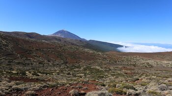 Blick vom Montaña Limón zum Teide