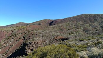 die Landschaft in den Höhenlagen des Teide-Nationalpark