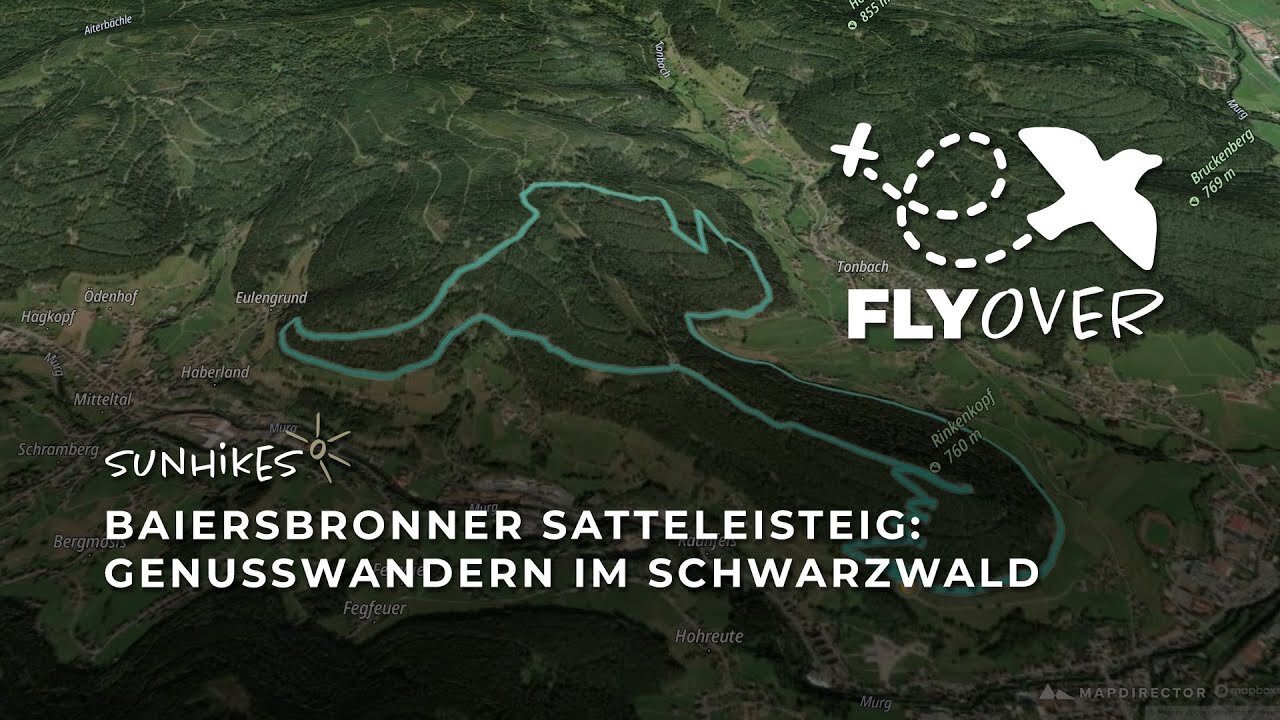 Genießerpfad Baiersbronner Satteleisteig – Flyover