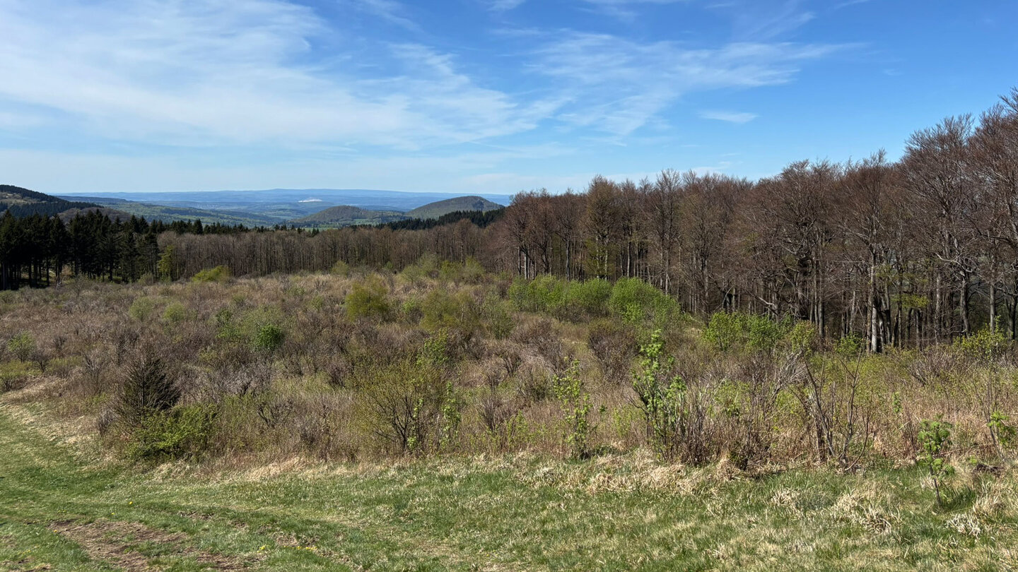 Hohe Rhön - Blick über die Landschaft Hohe Rhön - Blick über die Landschaft