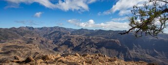 Ausblick auf die Schlucht von Soria vom Montaña de Tauro