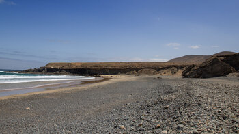 weitläufige Bucht der Playa de Garcey