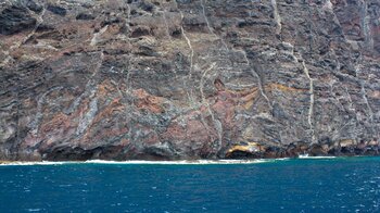 die Steilküste von Los Gigantes auf Teneriffa