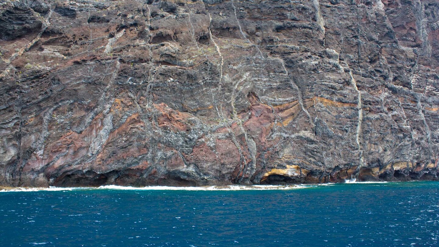 die Steilküste von Los Gigantes auf Teneriffa