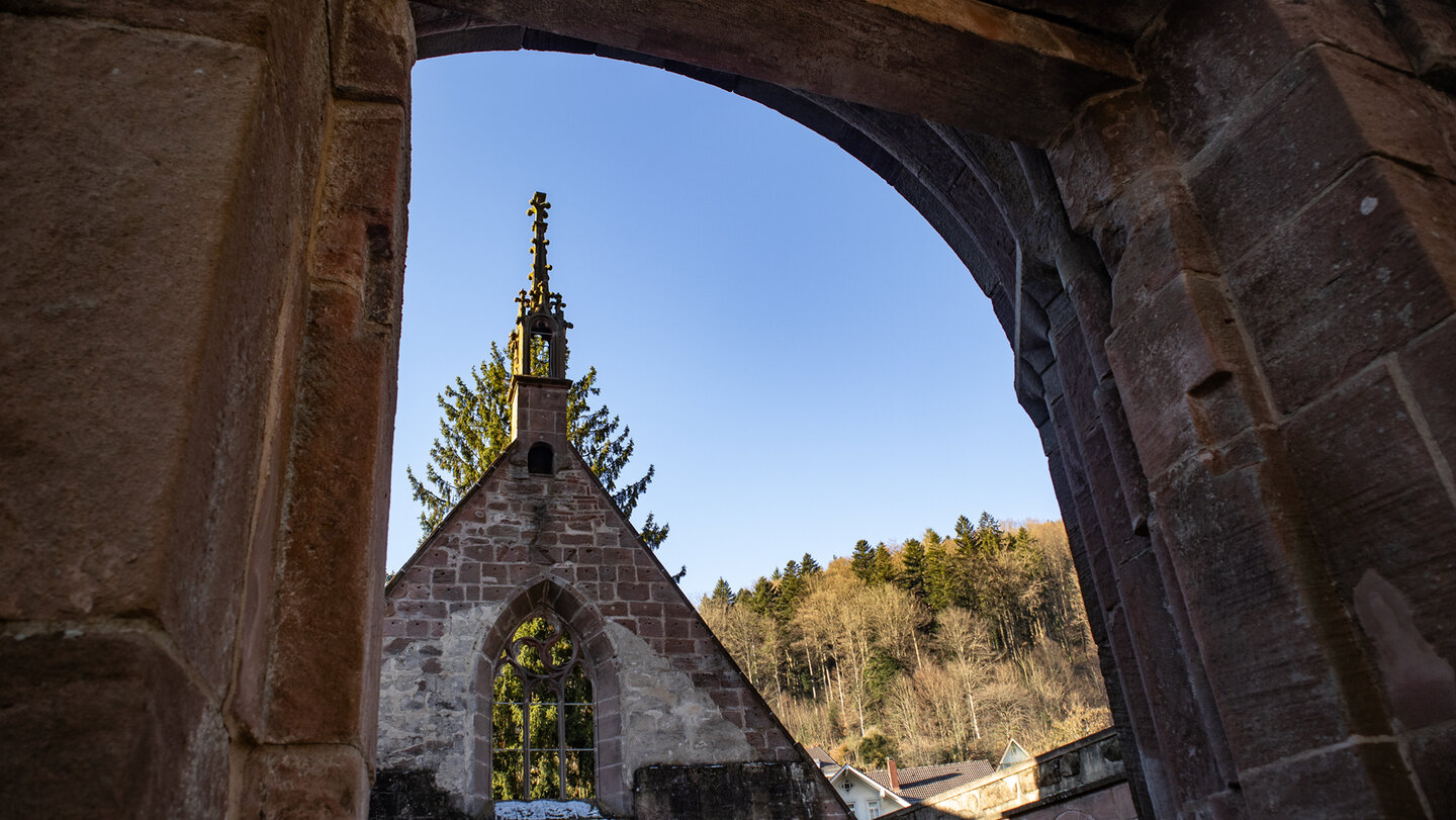 Ruine Klosterkirche in Bad Herrenalb