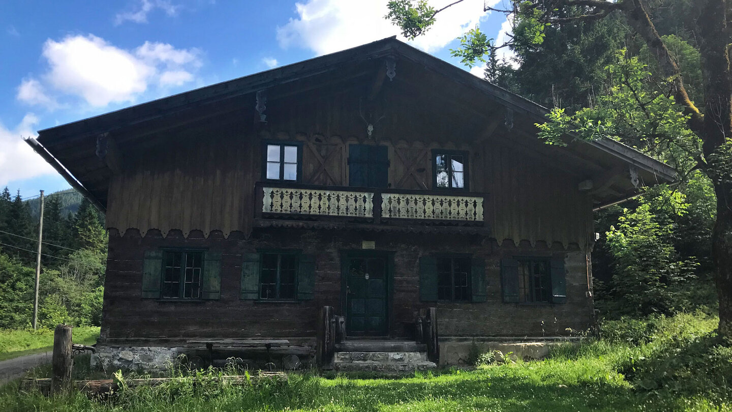 Waitzinger Alm auf dem Weg zur Rotwand