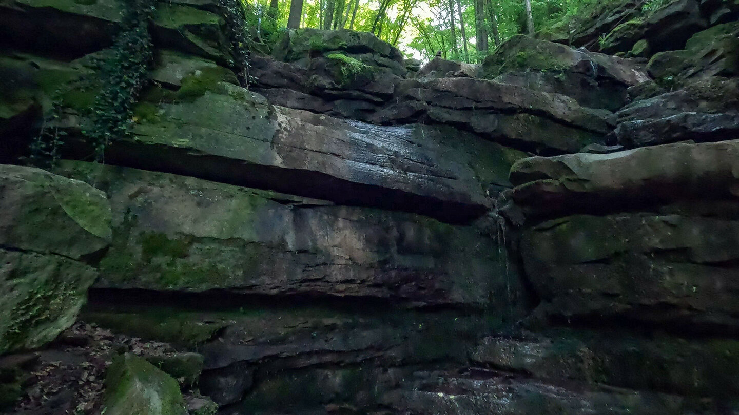 Kaskade in der Margarethenschlucht