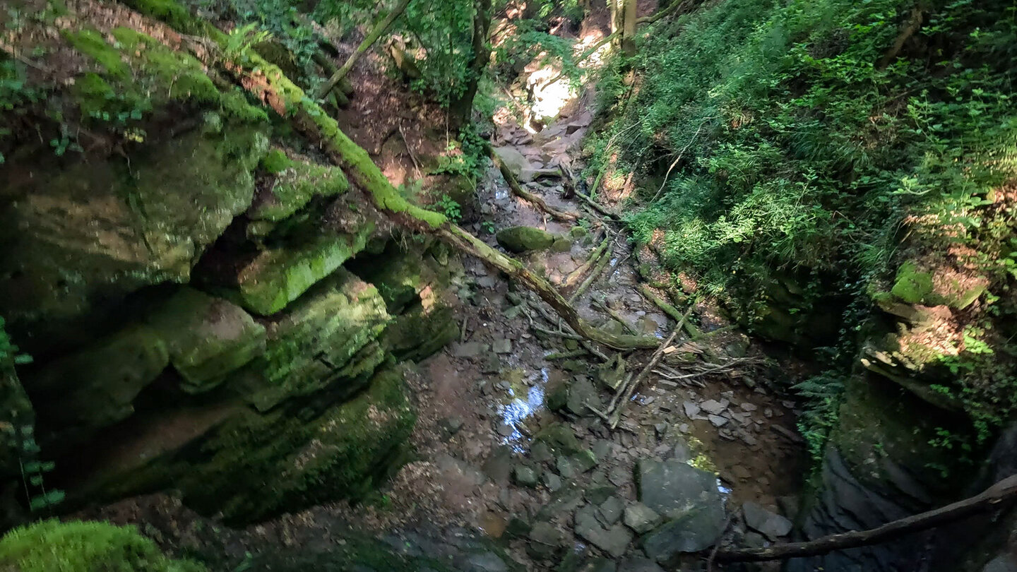 Kerbtal der Margarethenschlucht