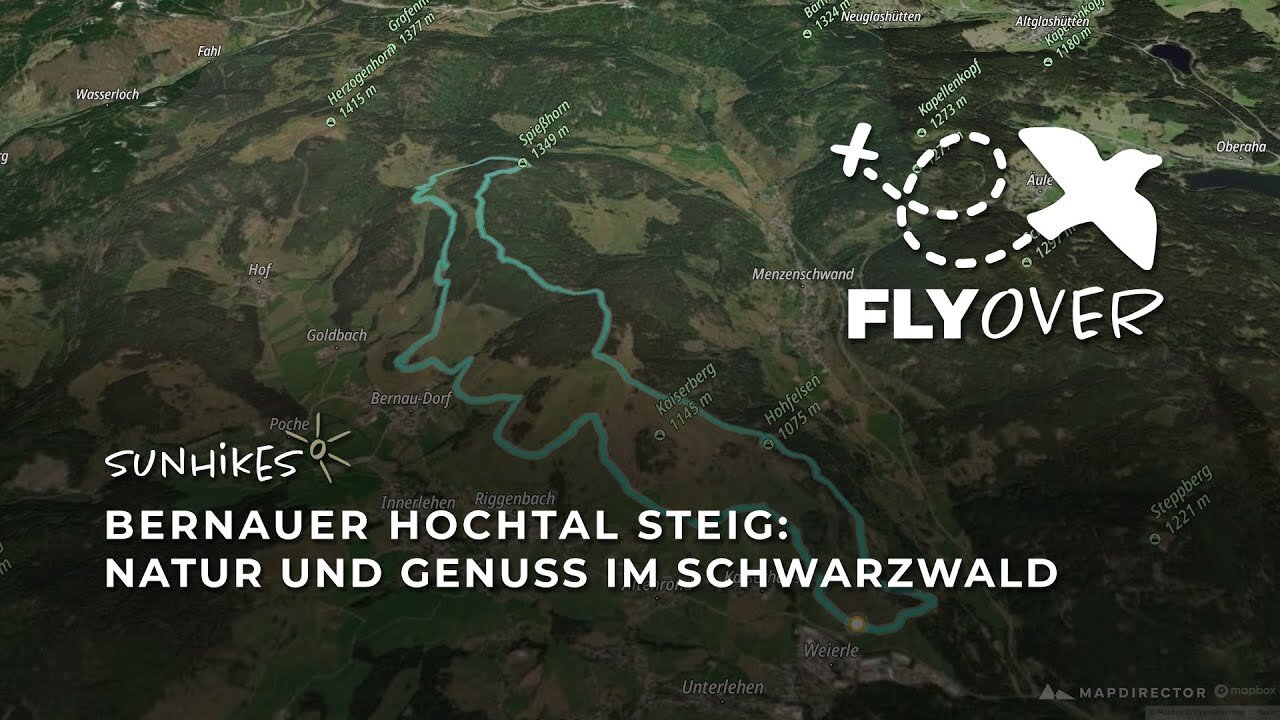 Bernauer Hochtal Steig – Flyover