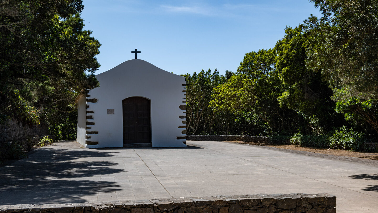 die schlichte Ermita San Isidro Labrador nahe den Chorros de Epina.