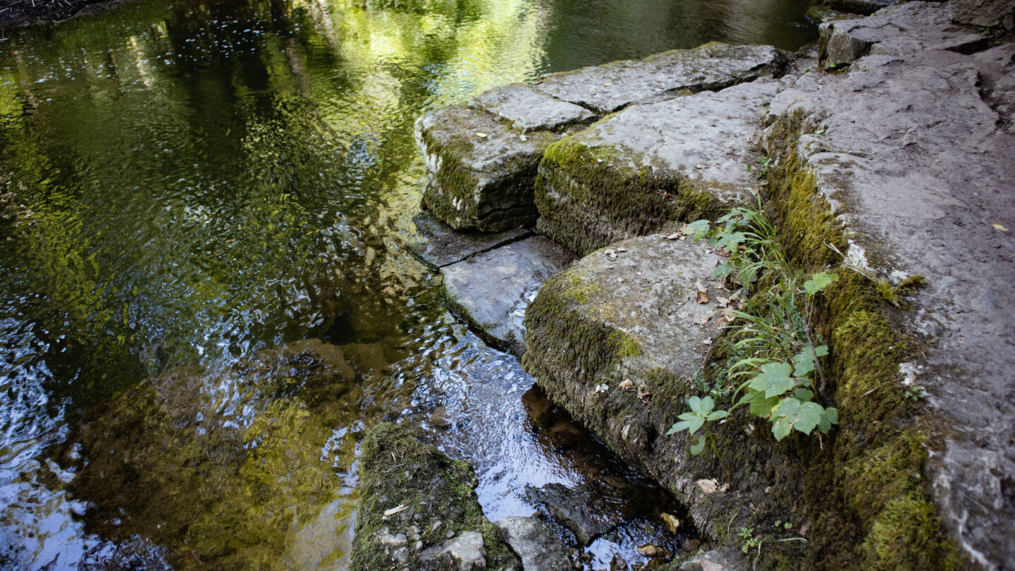 Felsplateaus am Wutachaustritt im Schwarzwald