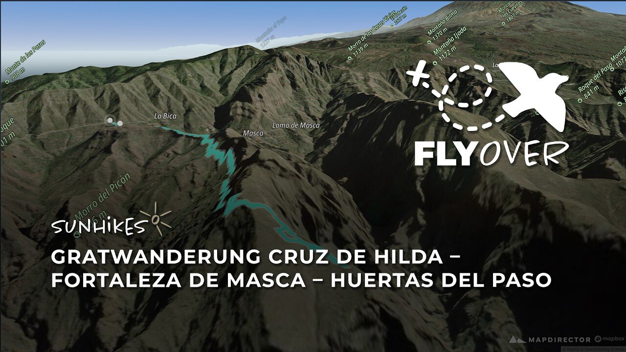 Nervenkitzel am Grat – Über die Fortaleza de Masca nach Huertas del Paso auf Teneriffa