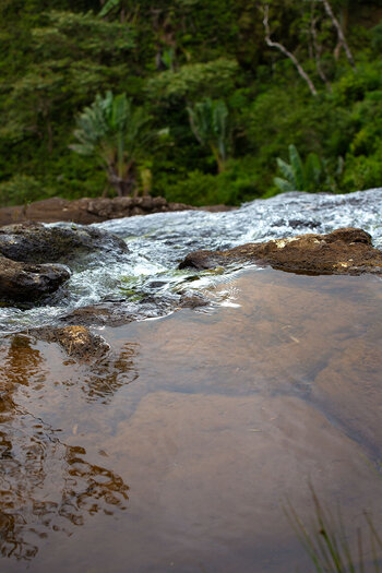 Wasserfall der Cascade Bouton auf Mauritius