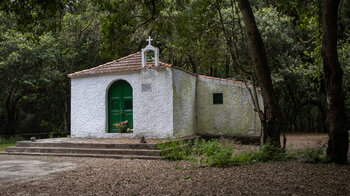 die Kapelle Ermita de Lourdes an der Ruta 18 im Barranco del Cedro