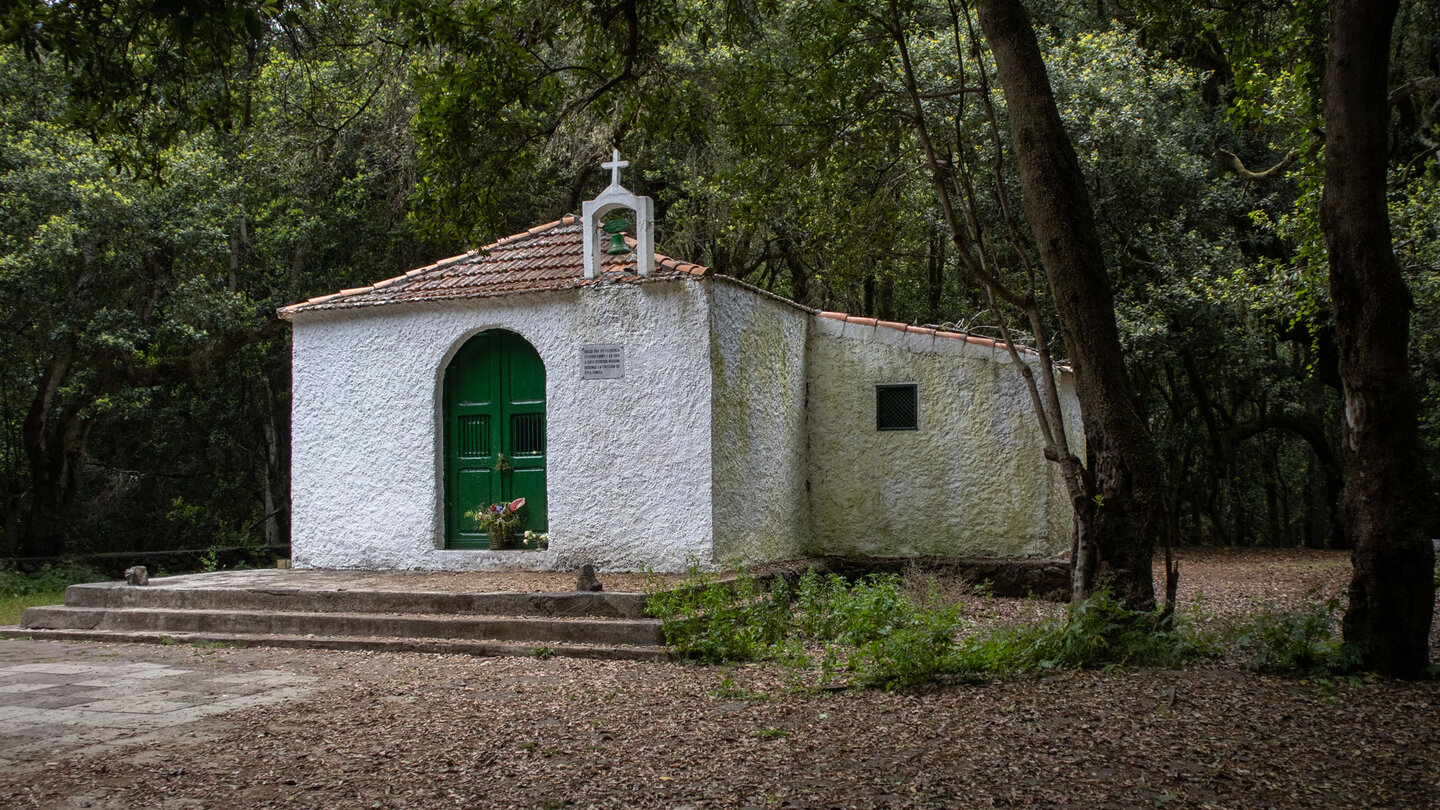 die Kapelle Ermita de Lourdes an der Ruta 18 im Barranco del Cedro