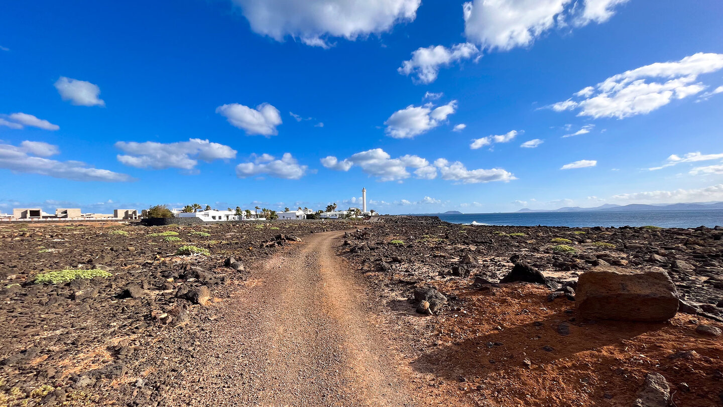 der Leuchtturm Faro Pechiguera bei Playa Blanca Faro Pechiguera bei Playa Blanca
