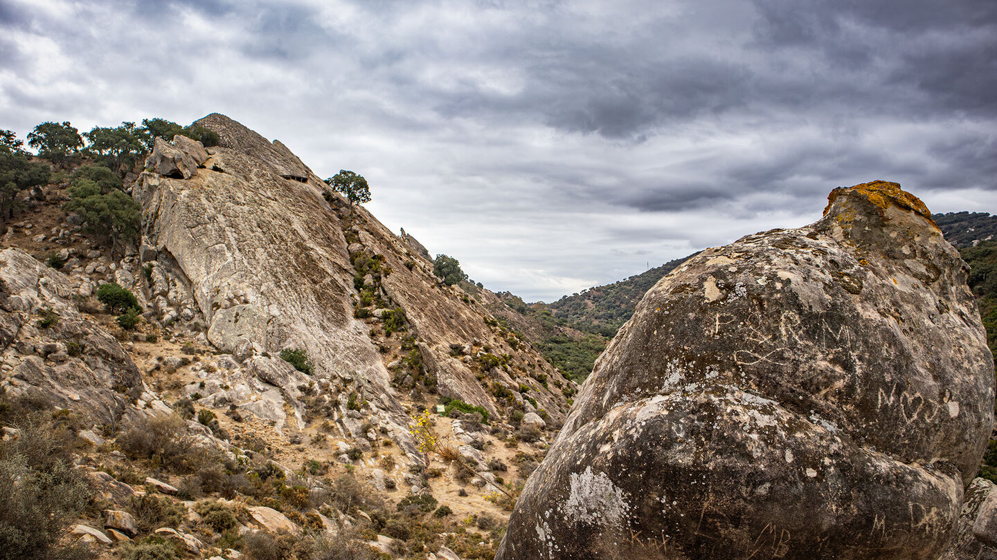 Felslandschaft bei Jimena de la Frontera