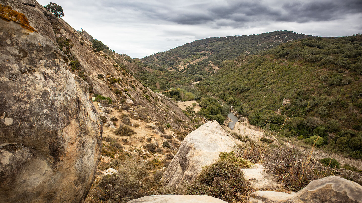 Ausblick ins Tal des Río Hozgarganta