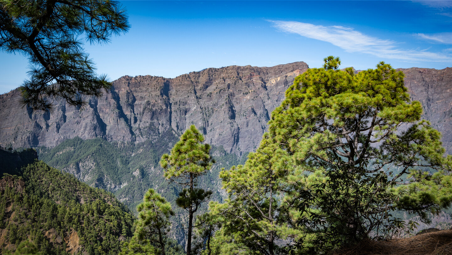 Steilwände der Caldera de Taburiente