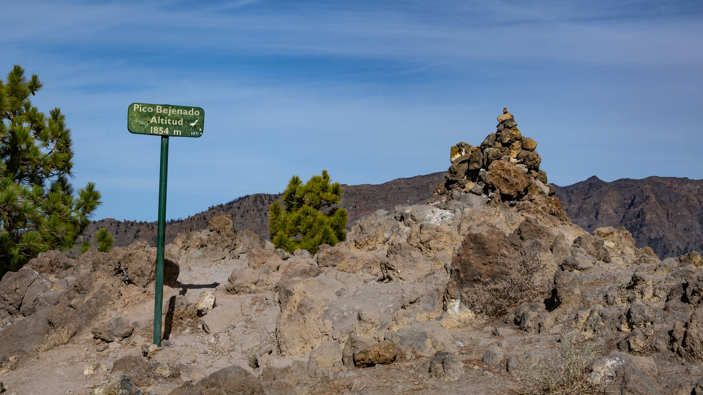 Gipfel des Pico Bejenado