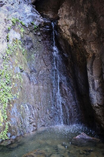 Bassin am Wasserfall Cascadas del Río