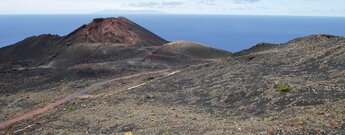 prächtiger Ausblick auf den Volcán Teneguía auf La Palma
