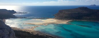 die Lagune von Balos auf Kreta
