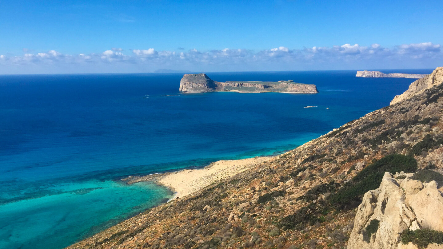 die vorgelagerte Insel Imeri Gramvousa die vorgelagerte Insel Imeri Gramvousa